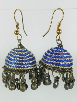 Silk Thread Earrings